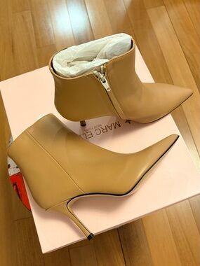Marc Ellis Italian Leather Ankle Boots – Size 39 – New